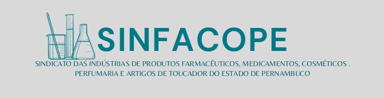 Logo Sindicato das Industrias de produtos Farmaceuticos, Medicamentos, Cosméticos, Perfumaria e artigos de Toucadgor de Estado do Pernambuco